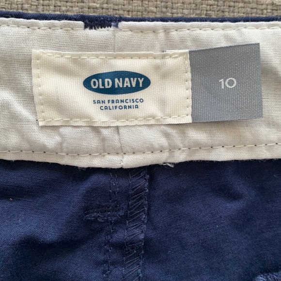 ✨BLUE OLD NAVY SHORTS SIZE 10 - Picture 3 of 3